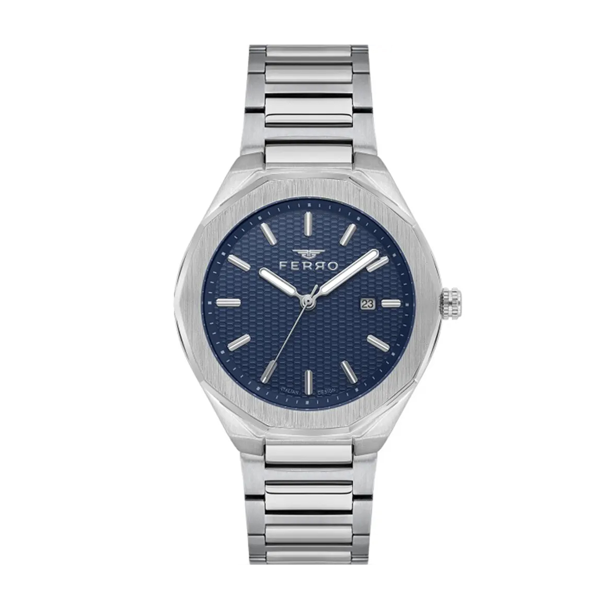 MONTRE FERRO HOMME SIMPLE ACIER